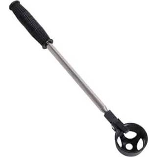 👉 Antenne zwart active Golf 8 secties Opvouwbare rod roestvrijstalen bal picker (zwart)