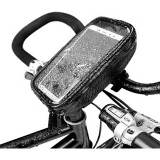 👉 Waterdichte fietstas zwart active Afishtour fb2036 6 inch multifunctionele touchscreen rit tas (zwart)