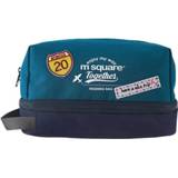 👉 Toilettas blauw active MSQuare Travel Pak Cosmetische Opbergtas, Kleur: 2-laags Dry&Wet Separation Blue