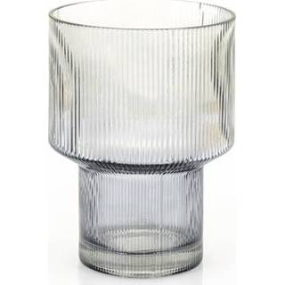 👉 Vaas grijs glas active By Boo Riba 1 Grey 8720168082886