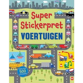 👉 Super stickerpret - voertuigen 9789044758696