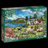 Puzzel Highland Farm 500 Stukjes 8710126113325