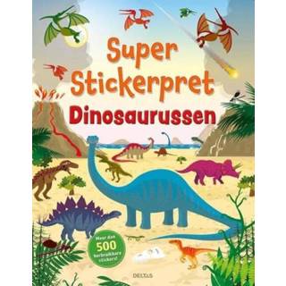 👉 Dinosaurus Super stickerpret - dinosaurussen 9789044762303