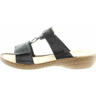 👉 Muil zwart Rieker Muiltje 4020931132737