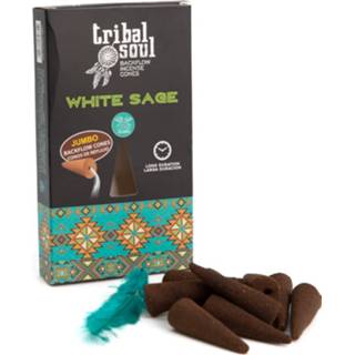 👉 Wierook witte Tribal Soul Salie Backflow Kegels (1 pakje) 8901684617312 428571428571