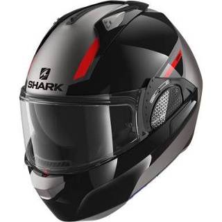 👉 Zwart rood l active Shark Evo Gt Sean Mat Anthracite Black Red AKR 3664836597195