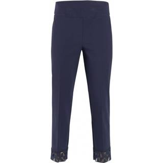 👉 Broek viscose polyester vrouwen blauw Joseph Ribkoff Broeken 2017001724901 2017001724925 2017001724932