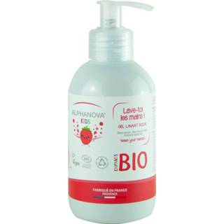 👉 Handzeep katoen kinderen ALPHANOVA KIDS BIO Aardbei en - 250 ml 3760075072285 8333333333333