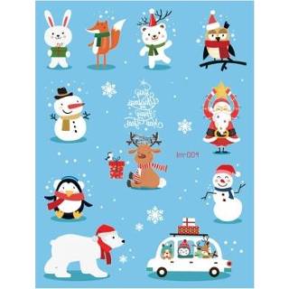 👉 Tattoo active kinderen 10 stks Waterdichte Kerst Cartoon Sticker (JM-004)