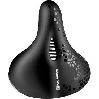 👉 Mountainbike zadel zwart active CyclingBox BG-5404 verdikte schokdemperzitje (zwart)