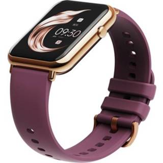 👉 Smartwatch goud active Q19 PRO IP67 Waterdichte 1.69 inch (Gold + Bourgondië)