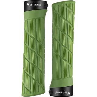 👉 Fiets active West Fietsen Anti-Skid en Shock-absorberende Comfortabele Grip Cover (inkt)