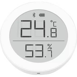 👉 Thermometer wit active Originele Xiaomi Youpin Qingping Indoor Bluetooth Digital Hygrometer (wit)