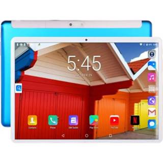 👉 Tablet PC blauw active BDF S10 3G Telefoontje PC, 10.1 inch, 2 GB + 32 GB, Android 9.0, MTK8321 Octa Core Cortex-A7, Ondersteuning Dual Sim&Bluetooth&WiFi&GPS, EU-stekker (blauw)