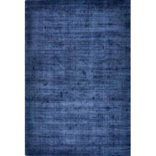 👉 Vloerkleed Blauw Effen Navajo, 160x230
