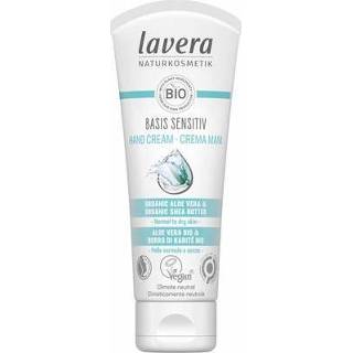 👉 Hand crème Lavera Basis Sensitiv handcreme cream EN-IT 75ml 4021457645046