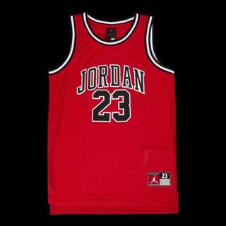 👉 Locker rood Poly Mesh 128 basisschool Jordan 23 Jersey - Jerseys/Replicas Red Maat 137 cm Foot