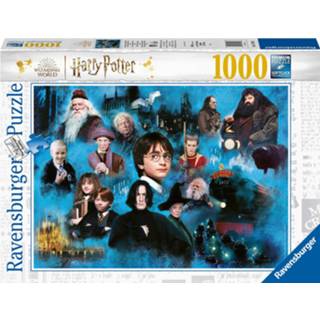 👉 Ravensburger puzzel 1000 stukjes Harry Potter's mag. Wereld