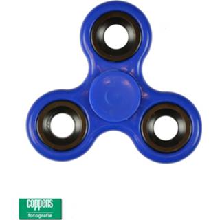 Spinner blauw zwarte Hand Fidget met binnenkant 2900053520013