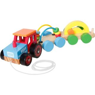 👉 Beeboo Trektractor met 2 aanhangers