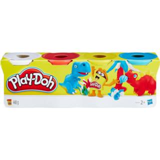 👉 Play-Doh 4-pack Wit-Rood-Geel-Blauw