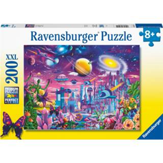 👉 Puzzel Ravensburger cosmic city 200 stukjes 4005556132911