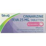 Teva Cinnarizine 25 mg 30tb 8711218950385