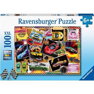 👉 Puzzel Ravensburger Prikbord met raceauto's 4005556128990