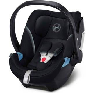 👉 Autostoel zwart Deep Black achteruit baby's Cybex Aton 5 Baby Autostoeltje 4058511812502