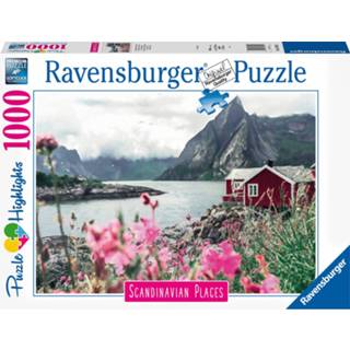 👉 Puzzel Ravensburger 1000 stukjes Reine lofoten Noorwegen 4005556167401