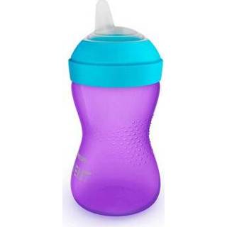 👉 Tuitbeker purper unisex Philips Avent My Grippy zachte 300ml 9mnd+ 8710103826293