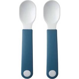 👉 Lepel blauw leer jongens MEPAL Leren mio Set van 2 - Diep 8711269993522
