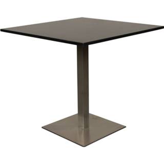👉 Bistrotafel RVS graniet Bistro tafel 80x80 blad OP=OP 2900083220013