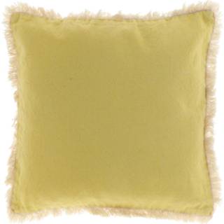 Sierkussen geel Mare 45x45cm soft yellow 8714503349451