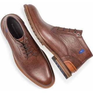 👉 Stoere boot rubber herenschoenen cognac male Floris van Bommel Artikelnummer 20228/16