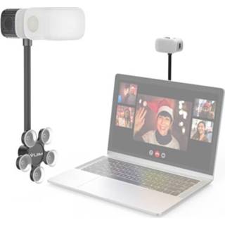 👉 Zuignap active Vijim CL12 5600K Verstelbaar LED-videoconferentielampje met (2579)
