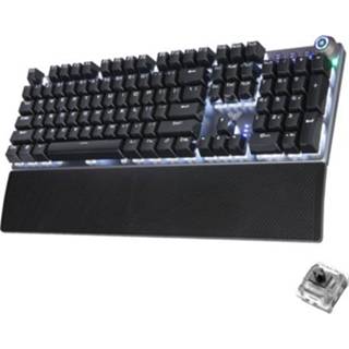 👉 Schakelaar witte zwarte zwart active AULA F2088 108 toetsen achtergrondverlichting Mechanische Bekabelde gaming toetsenbord (zwart)