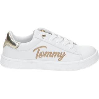 👉 Sneakers goud vrouwen wit Tommy Hilfiger Sneaker 8056380680303