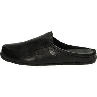 👉 Pantoffels glad leer zwart Giesswein 9009553630468