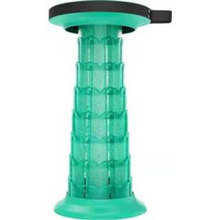 👉 Kruk groen active Outdoor Draagbare Lotus verhoogde vouwende telescopische (groen)