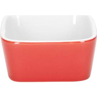 👉 Ovenschaal rood Blokker Ovenschaaltje - 8x8x3,9 Cm 8718827197385