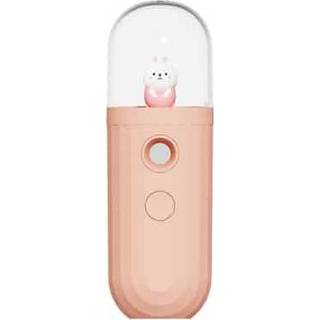 👉 Moisturizer roze active Leuke Pet USB Mini Handheld Mute Bevochtigingsproeier, Kleur: Bunny DQ-601 (Roze)