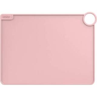 👉 Placemat roze siliconen active kinderen Originele Xiaomi Youpin KL15020703 Kalar tafelmat, afmeting: 40x30cm (roze)