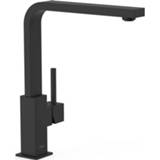 👉 Keukenkraan zwart mat Tres Cocina Vierkant Uitloop 22 cm 8429546504278