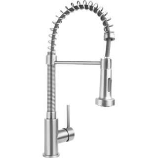 👉 Chroom Keukenmengkraan Boss & Wessing Aloni 49.5 Cm Flexibele Uitloop 5404024114593