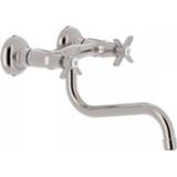 👉 RVS Keukenmengkraan Tres Cocina Inbouw Kruisgreep Gebogen Uitloop 8429546497655