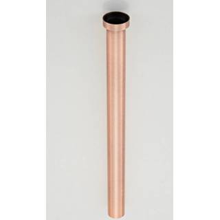 👉 Sifon Verlengbuis voor Boss & Wessing Copper 40 cm Geborsteld Koper 8719304978800