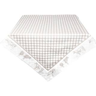 👉 Tafelkleed multikleur Clayre & Eef 150*150 Cm Lwc15n 8717459668126