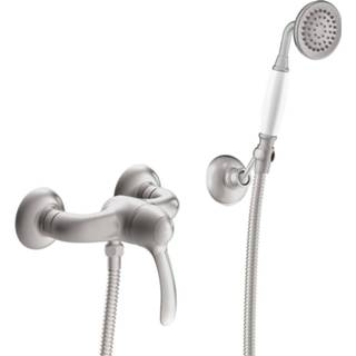 👉 Douchemengkraan RVS Tres Clasic 1 Hendel Incl Handdouche en Doucheslang 8429546472348