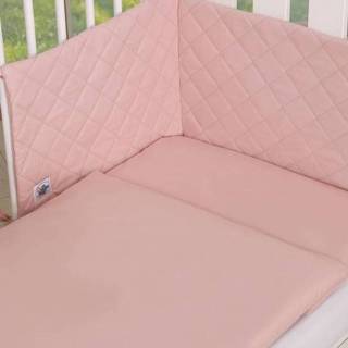 👉 Bedomrander pastel roze katoen baby's My Sweet Baby Mix & Match 8718889108862